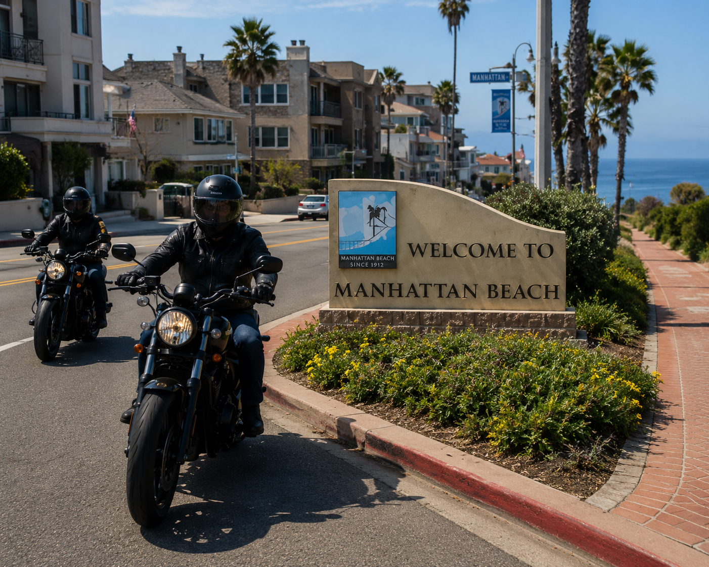 Popular Riding Routes in Manhattan Beach